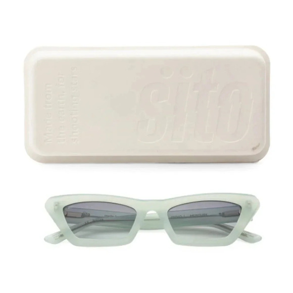 Sito Indio Sunglasses - 52mm - Mercury - NWT with included pouch - Picture 8 of 9